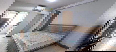 ห้องสวย คอนโด City Home รัตนาธิเบศร์ สตูดิโอ 31 ตรม. แยกครัว ตึก 2 ชั้น 15 ของครบ เพียง 5,500 บาท