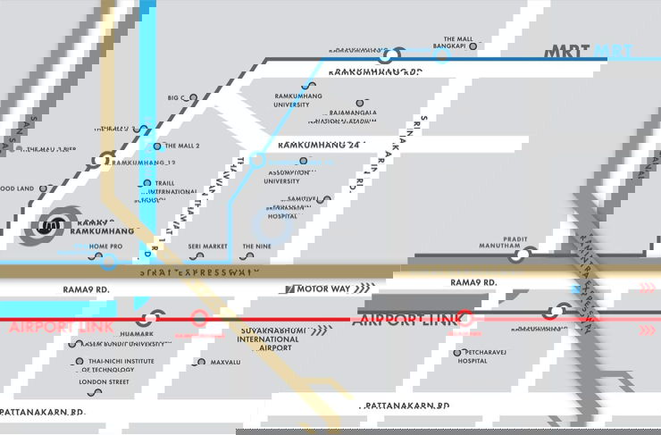 รูป [For Sale] *ห้องมุม* Metris Rama 9 - Ramkumhang คอนโด Pet Friendly ใกล้ AirportLink รามคำแหง 🐾   - รูปที่ 21/21