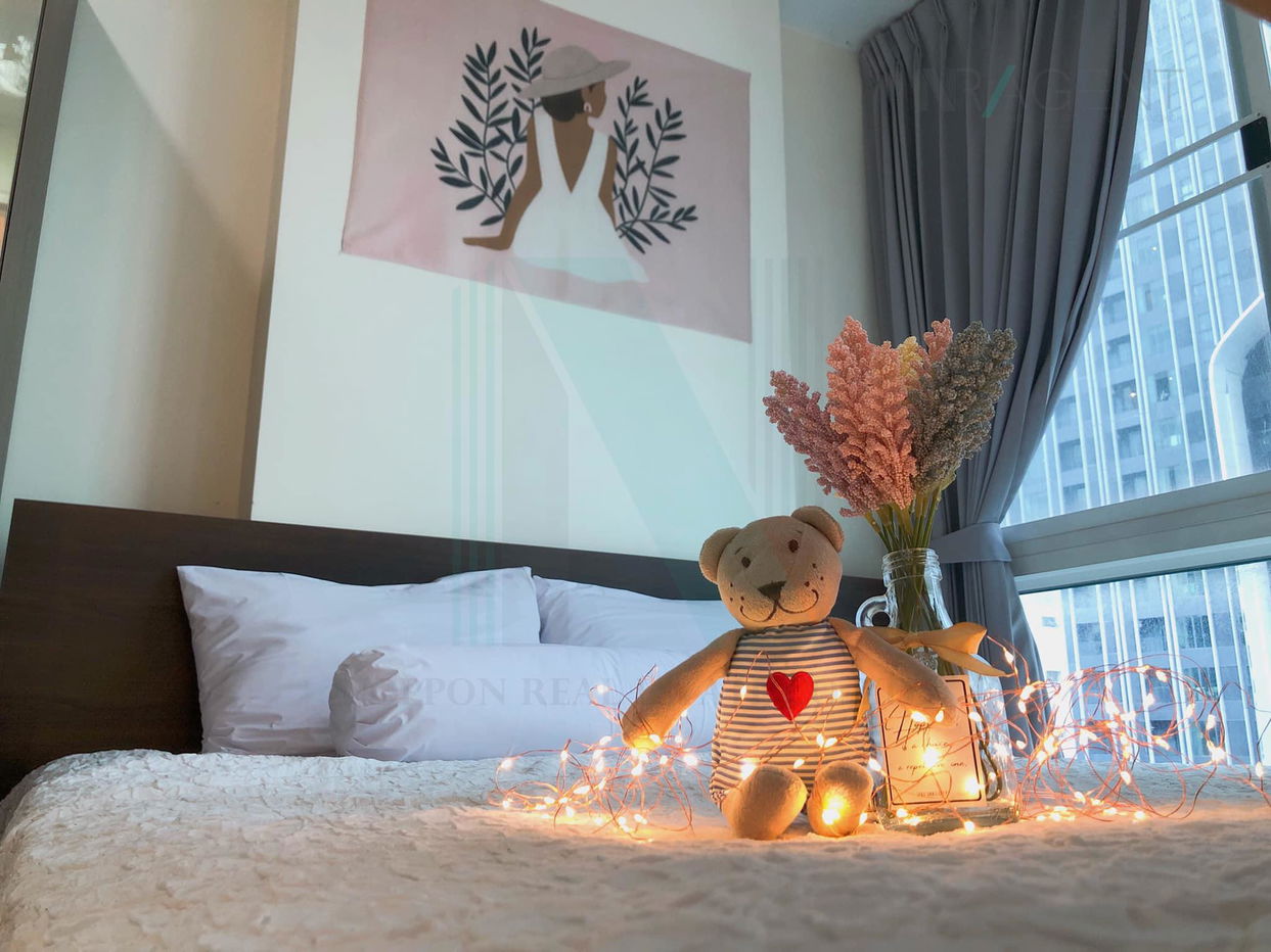 รูป 🚩 ให้เช่าคอนโด วิช แอท สามย่าน อาคาร 1 ชั้น 15 1 ห้องนอน ขนาด 37.00 ตรม ใกล้ วัดหัวลำโพง - รูปที่ 2/8