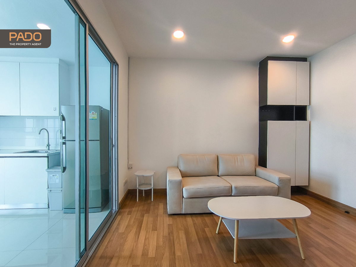 picture (For Rent) Centric Ratchada-sutthisan 150 m. to MRT Sutthisan 41 sq.m. 1 Bed 1 Bath 1 Kitchen 16k - 3/14