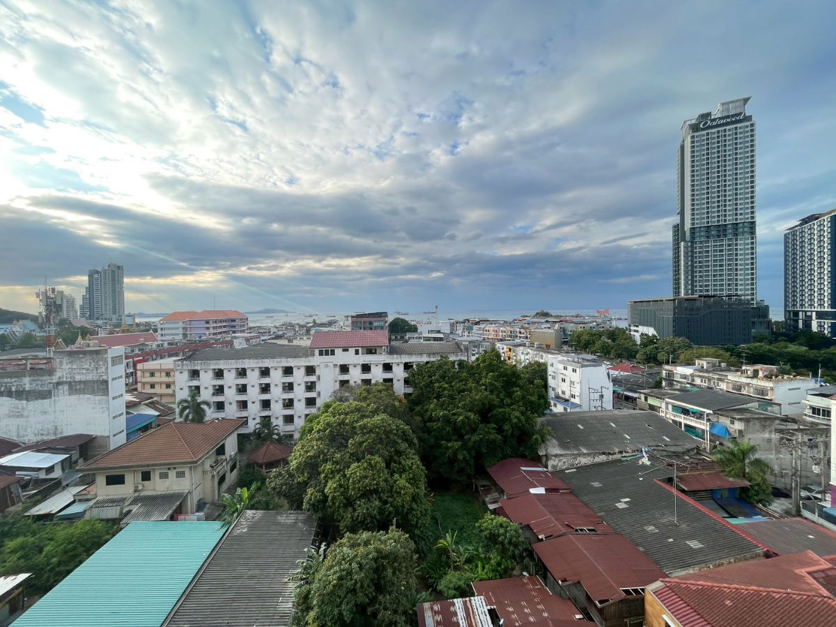 รูป ให้เช่า ศรีราชา คอนโดวิว ห้องสวย เฟอร์ครบ ตกแต่งพร้อมอยู่ ใกล้แหล่งชุมชน เดินทางสะดวก - รูปที่ 15/17