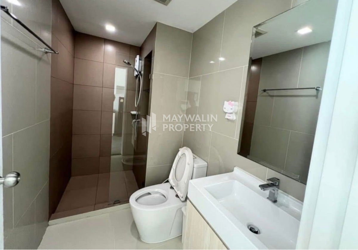 รูป 🏙 ให้เช่า  Rich Parck@Triple Station พระราม9   | 1Bed 1Bath  30 ตร.ม. | 13,000 บาท 📲 Line ID: 0842932624/Junesone520 - รูปที่ 6/7