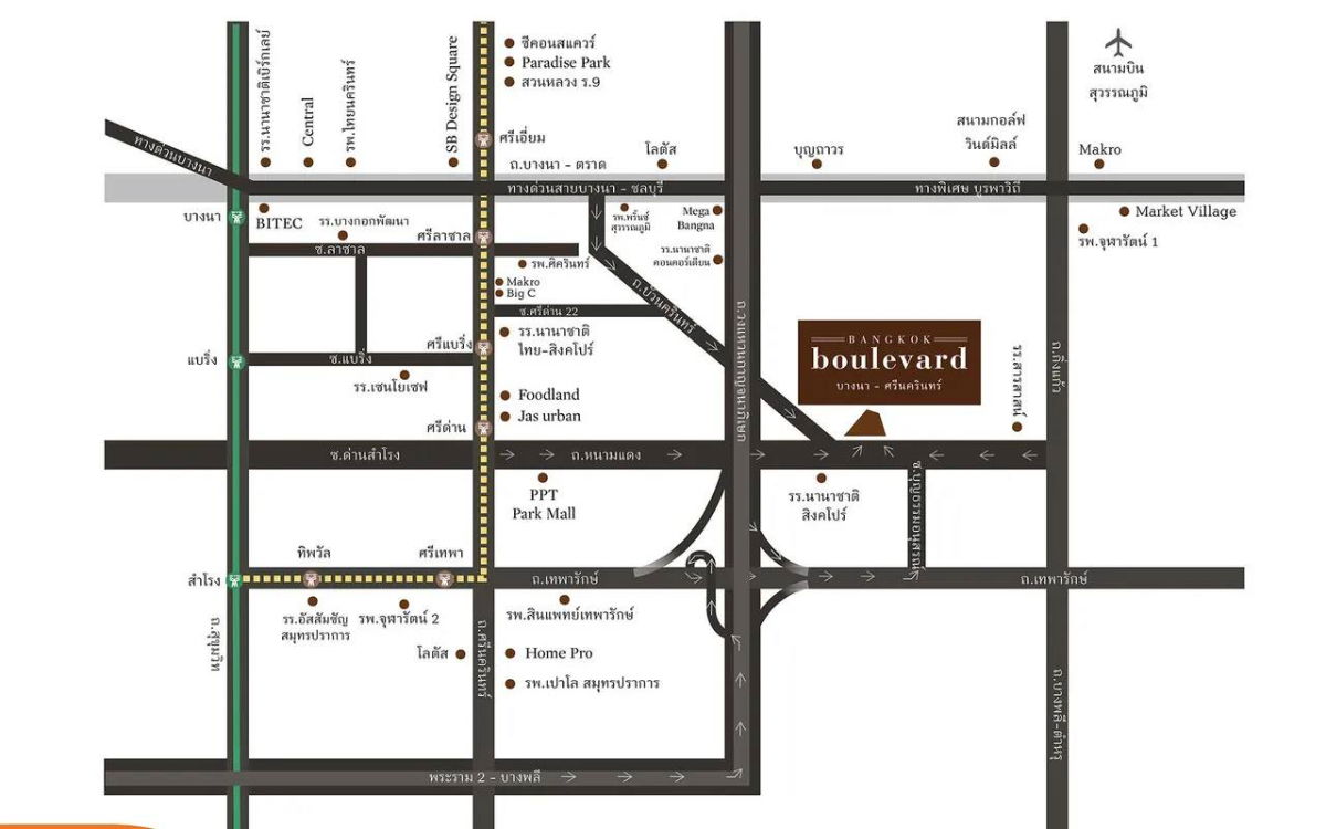 รูป HR31110เช่าบ้านเดี่ยวหรู Bangkok Boulevard บางนา-ศรีนครินทร์บ้านใหม่มือหนึ่ง แต่งครบ Built-in ทั้งหลัง พร้อมเข้าอยู่ทันที    - รูปที่ 24/26