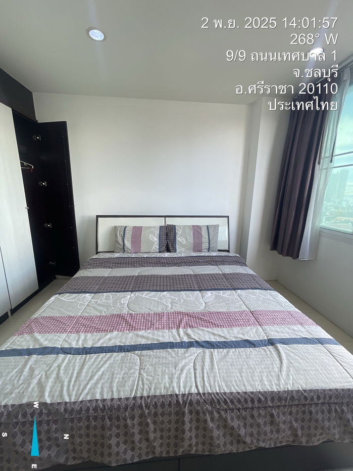 รูป ขาย ศรีราชา คอนโดวิว ห้องสวยเฟอร์ครบ ตกแต่งพร้อมเข้าอยู่ ใกล้แหล่งชุมชน เดินทางสะดวก - รูปที่ 3/12