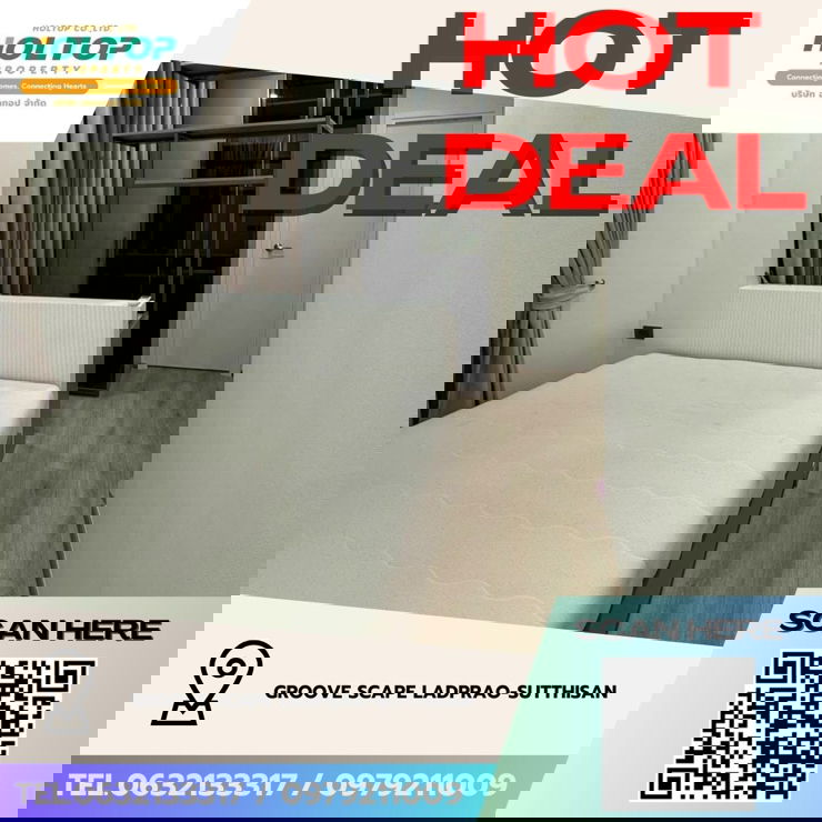 picture #Z3859💥 271268 🔥 Condo for Rent: Groove Scape Ladprao-Sutthisan - 1/10