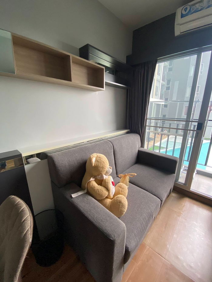 รูป ให้เช่า พลัส 30 เมตร ชั้น 8 วิวสระน้ำ ระเบียงติดสระน้ำ ขนาด 31 ตร.ม.  พร้อมอยู่ เช่า 11,000 บาท/เดือน - รูปที่ 3/19