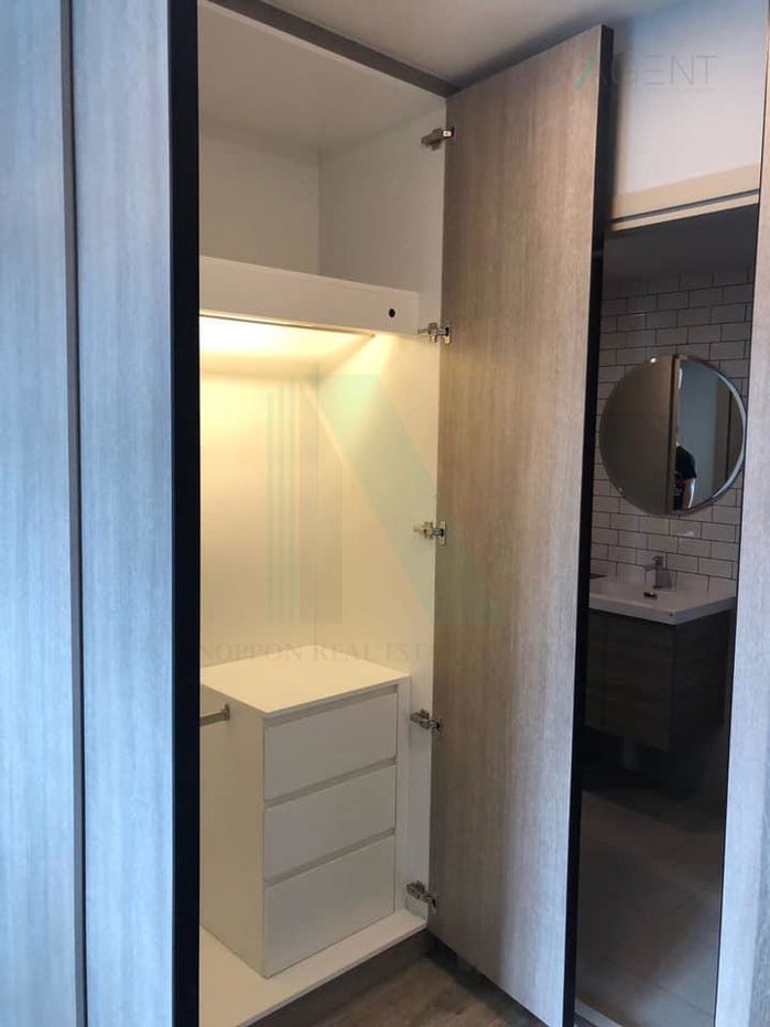 รูป 🚩 ให้เช่าคอนโด มาเอสโตร 19 รัชดา 19 – วิภา อาคาร A ชั้น 7 1 ห้องนอน ขนาด 33.00 ตรม ใกล้ สวนลุมไนท์ - รูปที่ 7/8