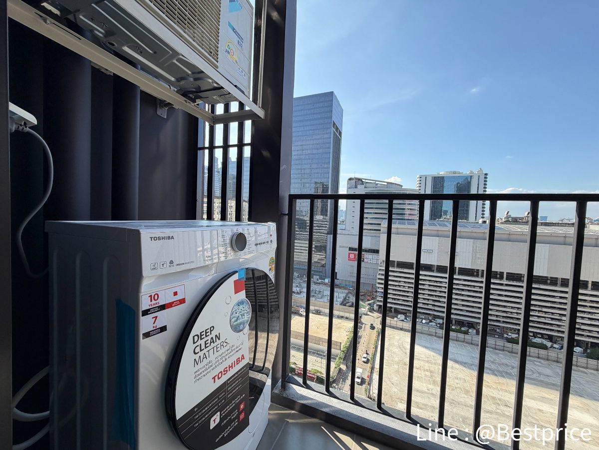 รูป BESTPRICE ให้เช่า Nue District R9 ห้องสวย เฟอร์ครบ ราคาพิเศษ  - รูปที่ 16/17