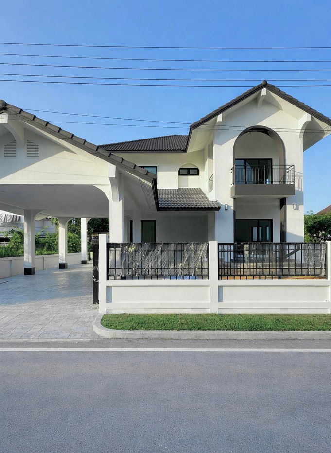 รูป ขาย บ้านรีโนเวทใหม่ หมู่บ้านภัสรี พุทธมณฑลสาย 2 105 ตร.ว. หลังมุม 8.79 ลบ - รูปที่ 1/29