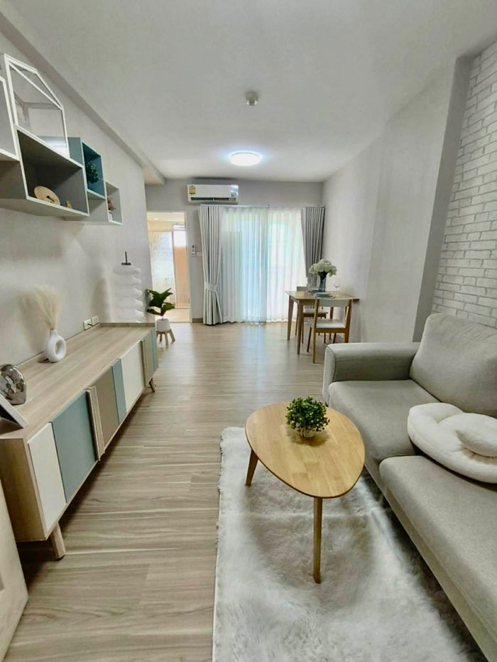 รูป Y160 ให้เช่าคอนโด Supalai City Resorts Ratchada - Huaykwang (ศุภาลัย ซิตี้ รีสอร์ท รัชดา - ห้วยขวาง) เฟอร์นิเจอร์และเครื่องใช้ไฟฟ้าครบ พร้อมเข้าอยู่ - รูปที่ 5/10