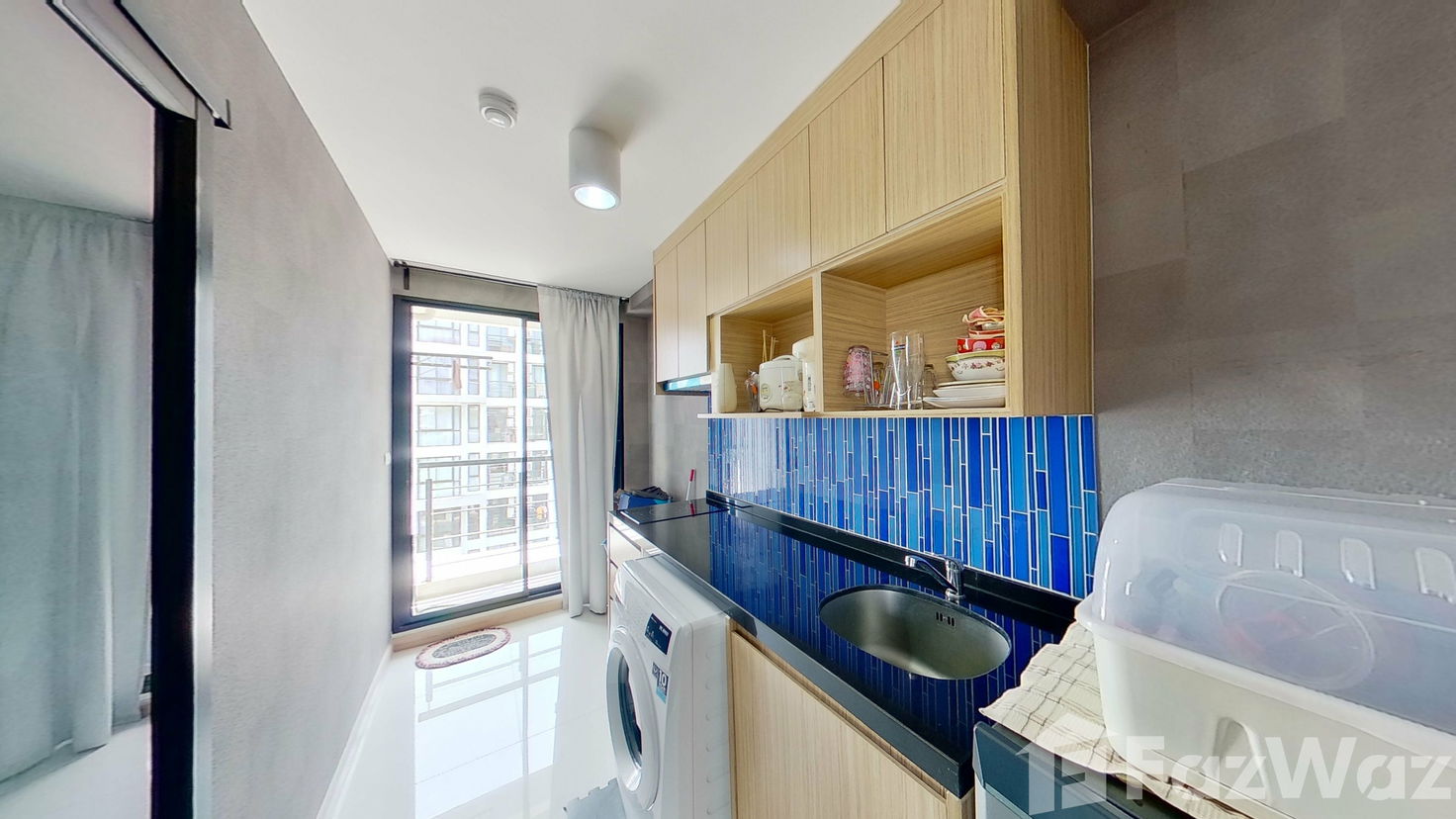 รูป ขาย คอนโด 1 ห้องนอน ในโครงการ ชาโตว์ อินทาวน์ สุขุมวิท 62/1 671492 - รูปที่ 4/5