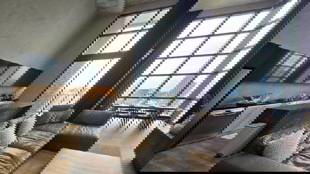 รูป 📣📣 ให้เช่า The Lofts Asoke Duplex 2 Bedrooms ใกล้ MRT เพชรบุรี + Airport Link ต่อได้ค่ะ - รูปที่ 5/14