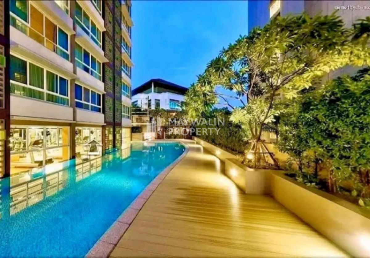 รูป 🏙 ให้เช่า i-biza RCA (ไอ บิซา อาร์ซีเอ)   | 1 Bed 1Bath   33 ตร.ม. | 15,000 บาท 📲 Line ID: 0842932624/Junesone520 - รูปที่ 6/6