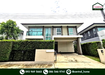 บ้านเดี่ยวให้เช่า : บ้านเดี่ยว คาซ่า พรีเมี่ยม อ่อนนุช - วงแหวน พร้อมเฟอร์นิเจอร์ทั้งหลัง ราคาถูก