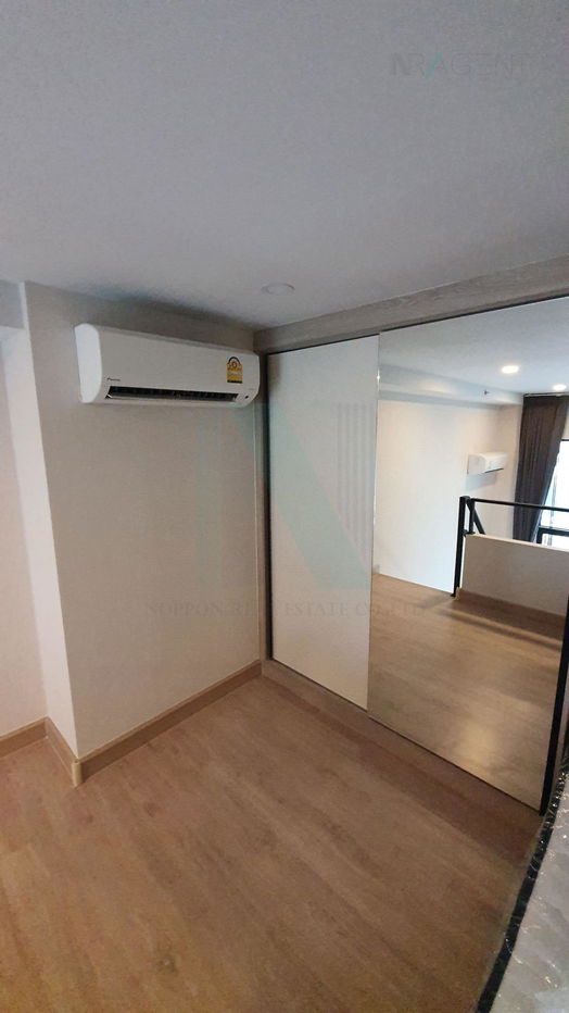 รูป 📌 ให้เช่าคอนโด ไนท์บริดจ์ ดูเพล็กซ์ ติวานนท์ อาคาร 1 ชั้น 15 Duplex ขนาด 29 ตรม ใกล้ BigC ติวานนท์ - รูปที่ 6/8