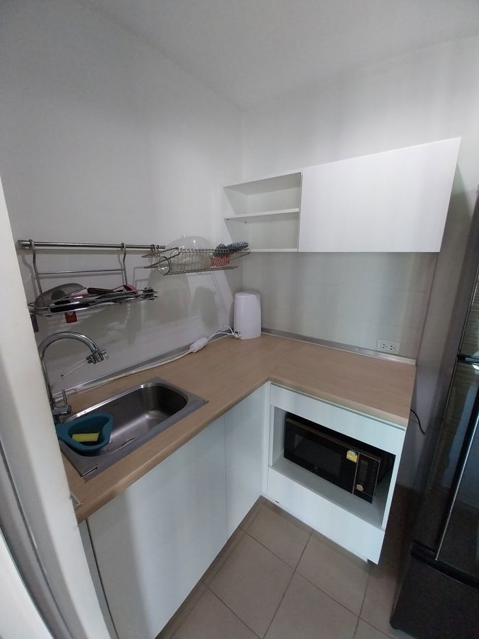 รูป P453 ให้เช่าคอนโด Lumpini Park Rama9 (ลุมพินี พาร์ค พระราม9) ห้องขนาด37ตรม. ห้องสวย เฟอร์ครบ มีเครื่องซักผ้า+เครื่องกรองน้ำ - รูปที่ 13/18