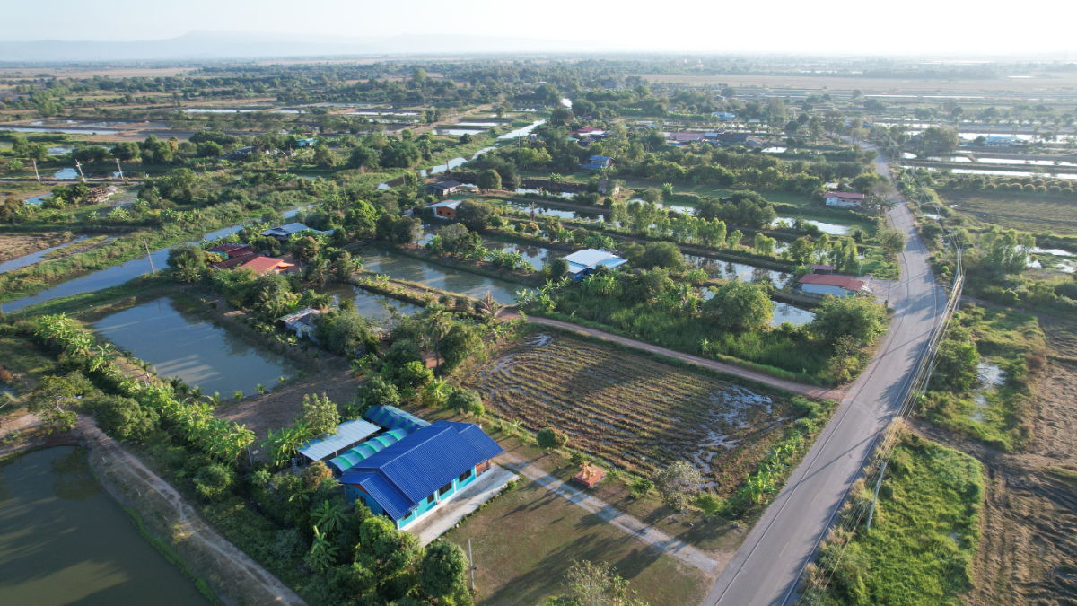 รูป ที่ดิน 1 ไร่ 110 ตารางวา มีโฉนด ต.ศรีจุฬา ติดถนนโยธาธิการ รูปสี่เหลี่ยมสวย ขายถูก - รูปที่ 9/20