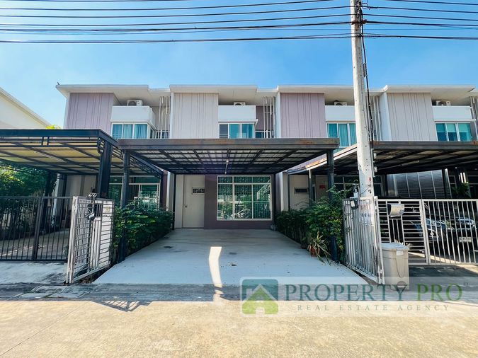 ขาย บ้าน City Sense พระราม 2 ท่าข้าม บ้านทาวน์โฮม 2 ชั้น แบบ 4 ห้องนอน 24 ตรว 139 ตรม ใกล้ บางขุนเทียน พุทธบูชา ประชาอุทิศ สุขสวัสดิ์ : EL25S-015