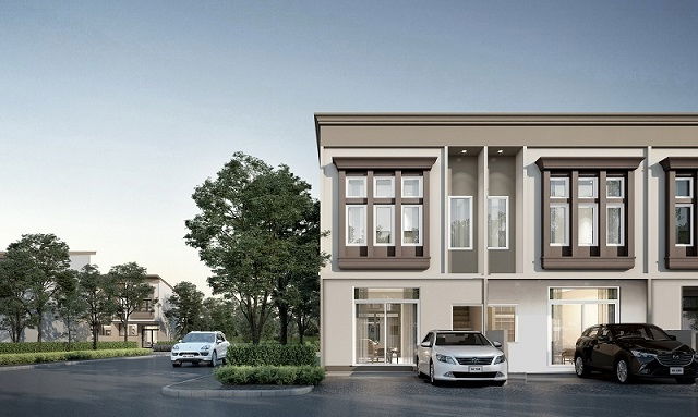 รูป เพิ่มสิน48-52 บิ๊กซี สุขาภิบาล 5 1.8 กม. ให้เช่าทาวน์เฮ้าส์ 2 ชั้น วัชรพล ติดสวนสาธารณะ รร.ออเงิน 1.5 กม. - รูปที่ 1/8