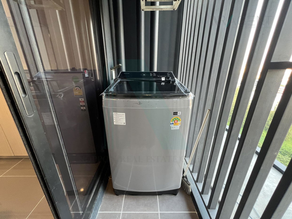 รูป 🎉 ให้เช่าคอนโด เมทริส พระราม 9-รามคำแหง อาคาร 1 ชั้น 12 1 ห้องนอน ขนาด 30 ตรม ใกล้ Food Land รามคำแหง - รูปที่ 8/8