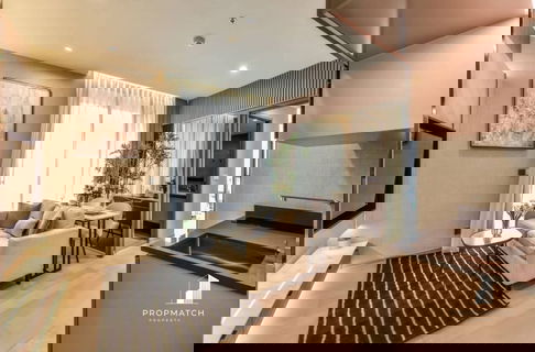 PM035986✨  Flash Deal ✨THE EXTRO Phayathai-Rangnam (1Bed 1Bath 37SQM.) พร้อมอยู่ ! เพียง 35,000 บาทต่อเดือน Tel.0981315848 @propmatch