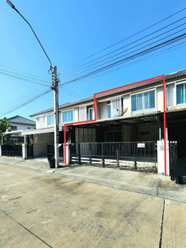 2-storey townhouse for sale, Pruksa Ville Village 89, Ram Intra-Wongwaen (Kanchanaphisek 6/1), near Fashion Island,  Ramintra