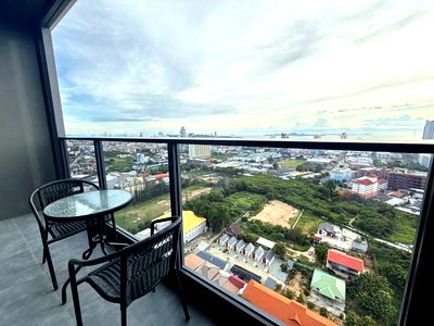 เช่าคอนโด ถนนพัทยาเหนือ : ⛵ Once ⛵ Sea view / 24F / 2bedrooms >> THB45,000/month彡