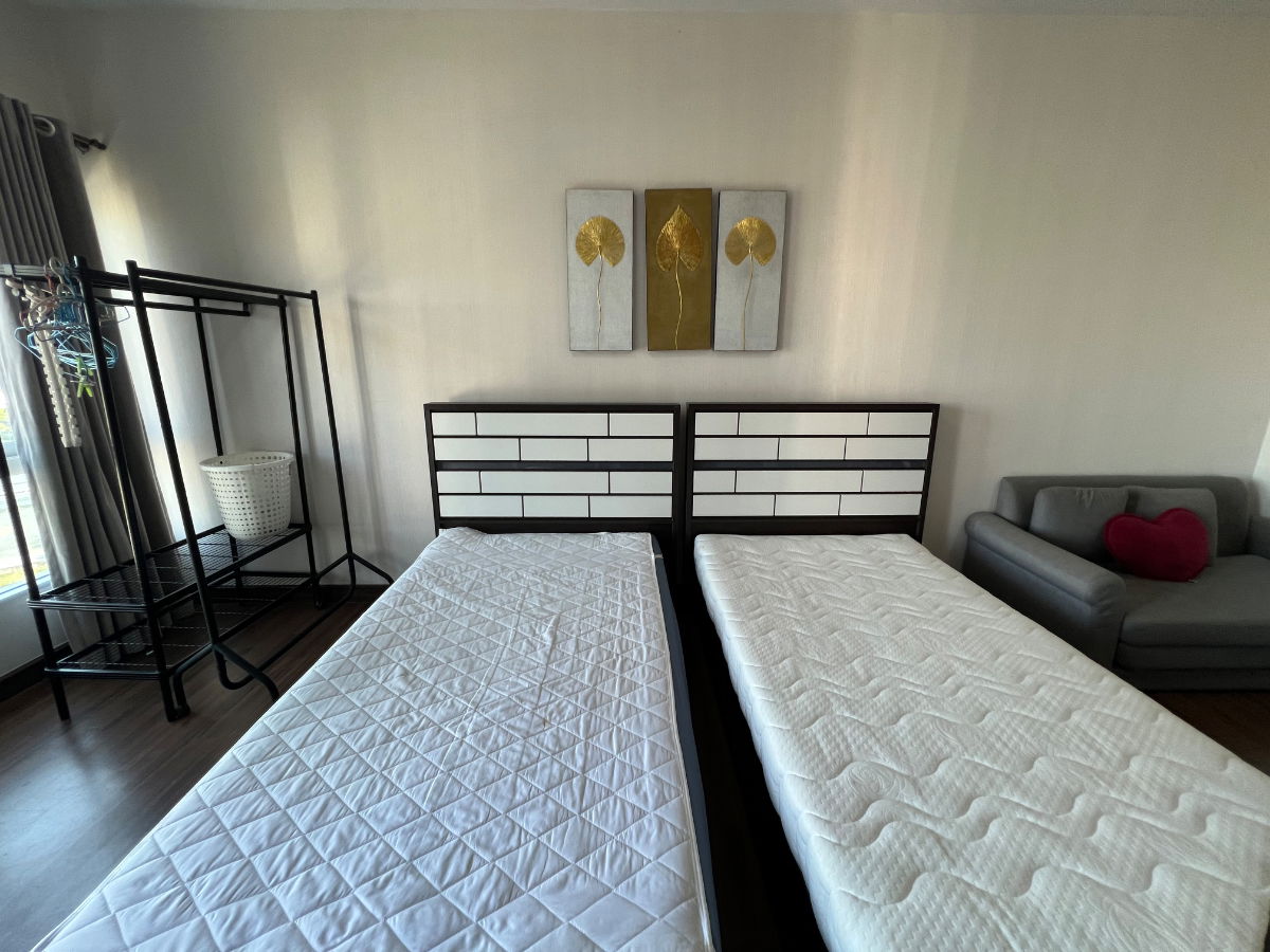 picture ✅Supalai Monte 2 Condo for Rent, Double Bed, 9,000 THB/month, 33 sq m, 21st floor. ☎️064-792-4426 (Ben) - 1/7