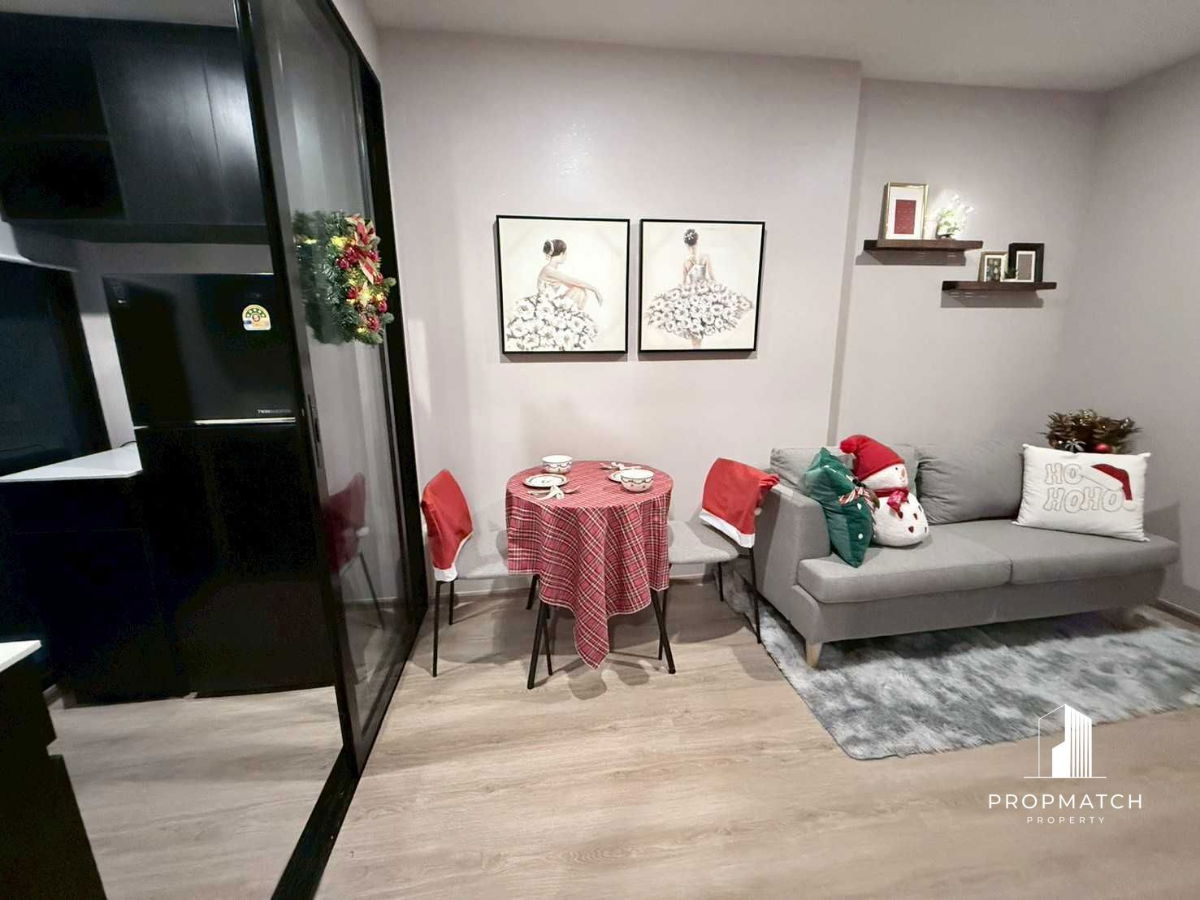 รูป PM035960 ✨Flash Deal ✨ Nue District R9 (1Bed 1Bath 30SQM.) พร้อมอยู่ ! เพียง 21,500 บาทต่อเดือน Tel.0981315848 @propmatch - รูปที่ 3/7