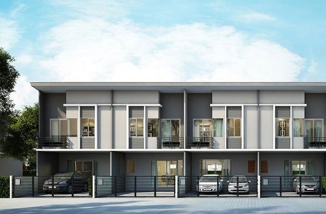 รูป วัชรพล เพิ่มสิน48-52 บิ๊กซี สุขาภิบาล 5 1.8 กม. รร.ออเงิน 1.5 กม. ให้เช่าทาวน์เฮ้าส์ 2 ชั้น ติดสวนสาธารณะ - รูปที่ 1/8