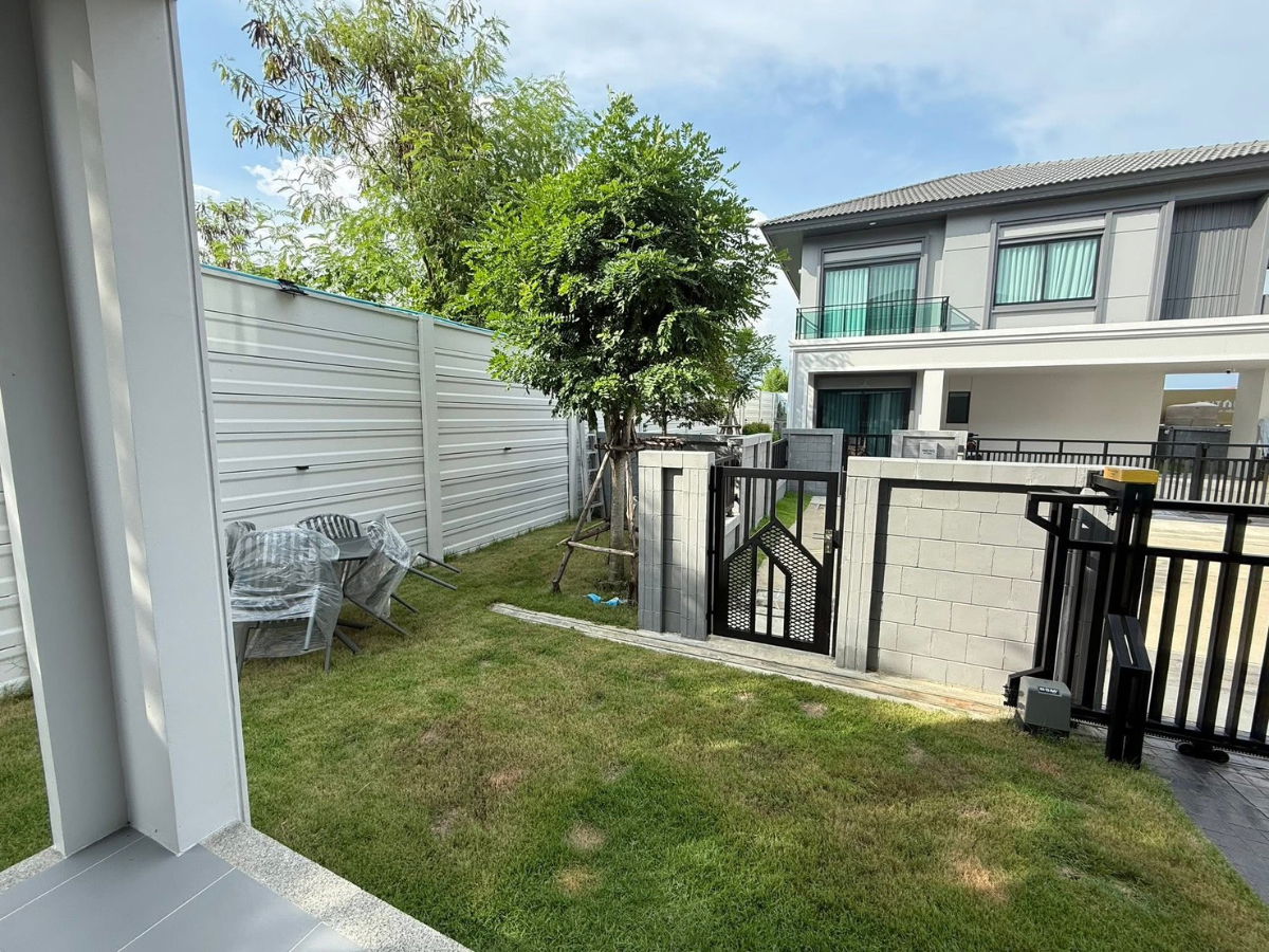 picture 🏡 Corner Detached House for Sale | Ready to Move In  📍 Britania Bangna–Sriwaree (Soi Wat Sriwaree Noi) - 24/25