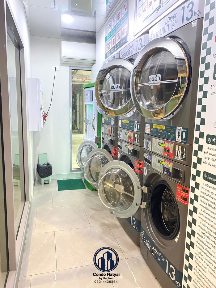 รูป ใ️ห้เช่า Escent Hatyai 1 ห้องนอน ชั้น 31 ห้องมุมขนาด 28 ตร.ม.  ตกแต่งพร้อมอยู่  12,000 บาท/เดือน - รูปที่ 33/34