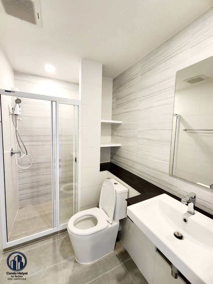 รูป ใ️ห้เช่า Escent Hatyai 1 ห้องนอน ชั้น 31 ห้องมุมขนาด 28 ตร.ม.  ตกแต่งพร้อมอยู่  12,000 บาท/เดือน - รูปที่ 13/34