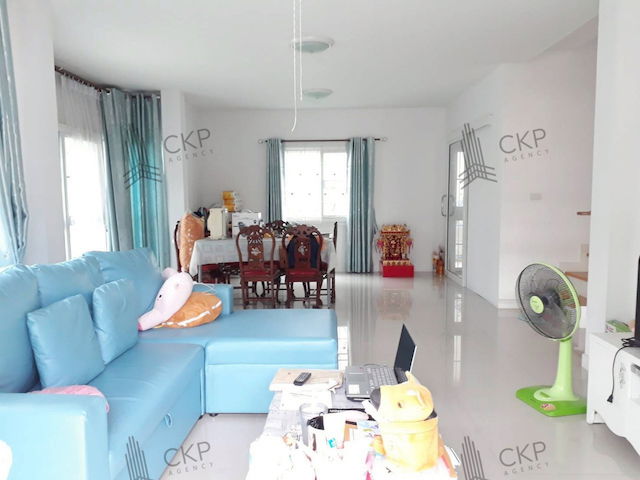 รูป ให้เช่า บ้านเดี่ยว คุณาลัยพราว พร้อมเฟอร์นิเจอร์ ขนาด 52.5 ตร.วา ใกล้แหล่งชุมชนและตลาด (รับจดทะเบียนบริษัท) - รูปที่ 3/14