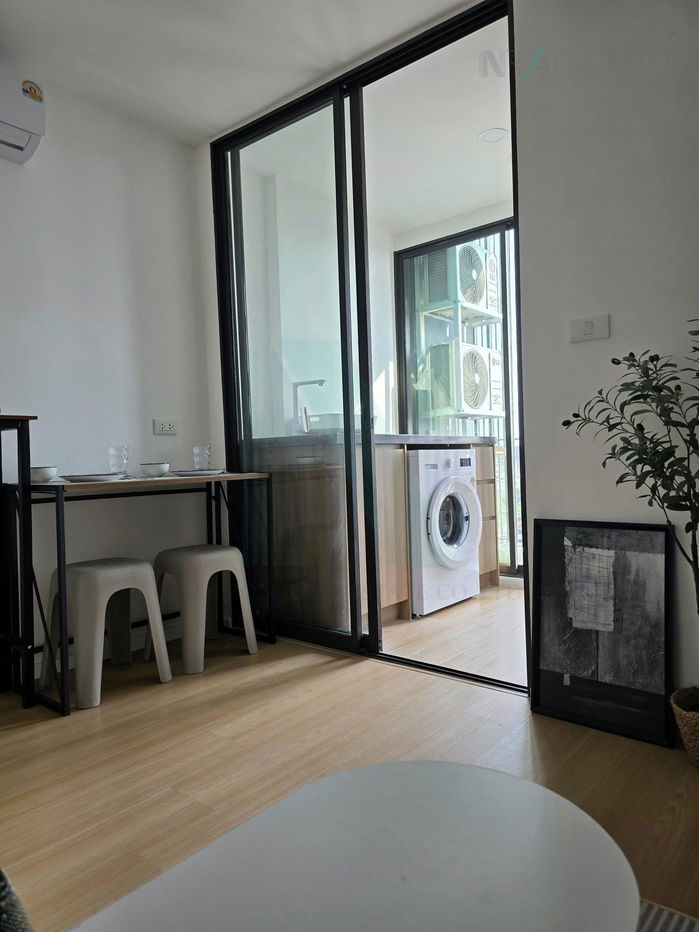 รูป 🎉 ให้เช่าคอนโด ซีรอคโค บางนา 36 อาคาร A ชั้น 8 1 ห้องนอน ขนาด 25 ตรม ใกล้ Central Plaza บางนา - รูปที่ 7/8