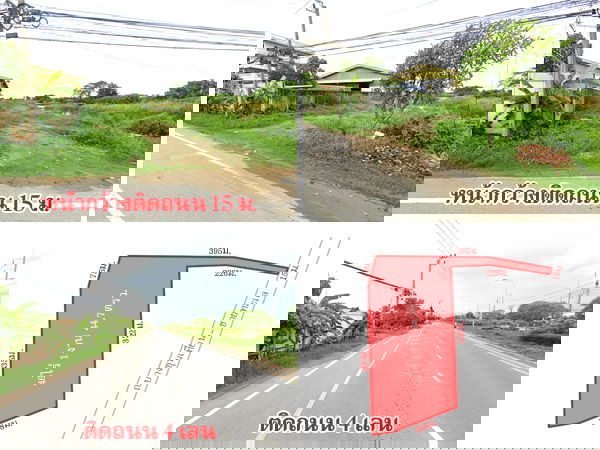 รูป ที่ดินติดถนน บางขุนเทียน-ชายทะเล บนเนื้อที่ 46 ไร่กว่า บรรยากาศร่มรื่นเป็นธรรมชาติ เดินทางสะดวก - รูปที่ 1/1