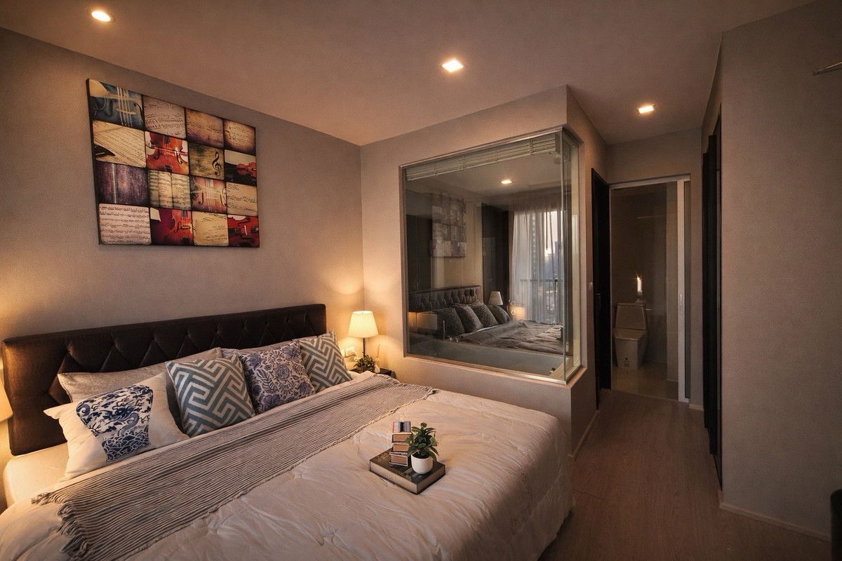 รูป WS6222 🚨 เช่าด่วน‼️ Rhythm Sukhumvit 44/1 ห้องใหญ่ ใจกลางสุขุมวิท ติด BTS พระโขนง 🚨เพียง 35,000 บาท/เดือน - รูปที่ 4/6