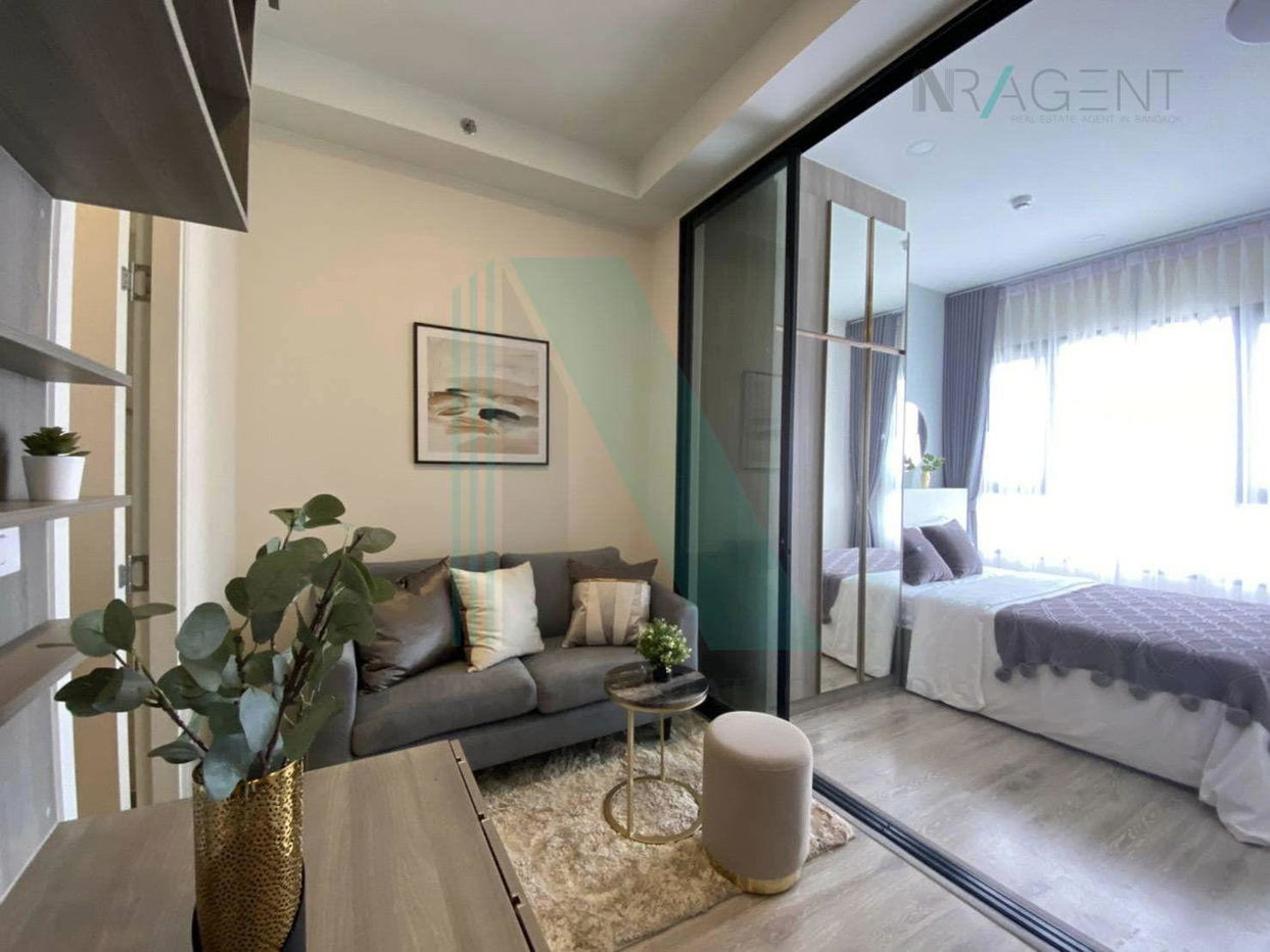 รูป ให้เช่าคอนโด ไนท์บริดจ์ เกษตร โซไซตี้ อาคาร B ชั้น 7 1 ห้องนอน ขนาด 26 ตรม ใกล้ ตลาดบางเขน - รูปที่ 1/8