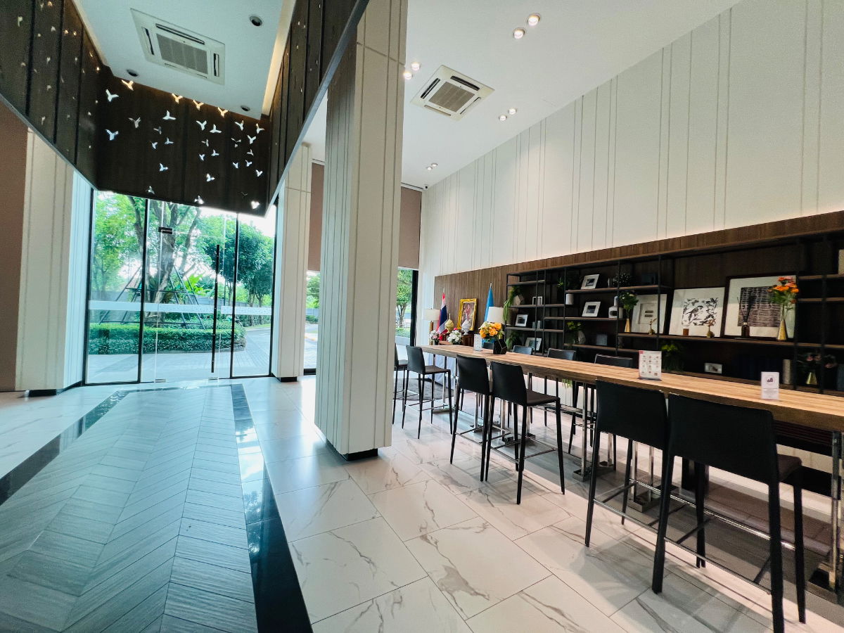 รูป ✅ให้เช่า ดีคอนโดพิงค์ ชั้น 5 วิวสระ 37ตรม.15,000บาท ☎️064-792-4426(เบญ) - รูปที่ 11/12