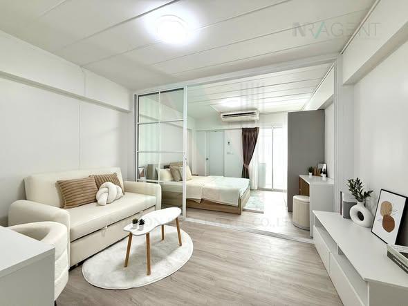 รูป ขายคอนโด สตูดิโอ วัน สตูดิโอ โซนคอนโด อาคาร 1 ชั้น 8 1 ห้องนอน ขนาด 27 ตรม ใกล้ ฺใกล้ MRT ลาดพร้าว 83 - รูปที่ 1/8