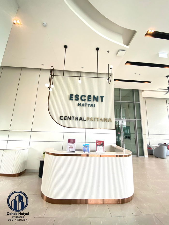 รูป ใ️ห้เช่า Escent Hatyai 1 ห้องนอน ชั้น 31 ห้องมุมขนาด 28 ตร.ม.  ตกแต่งพร้อมอยู่  12,000 บาท/เดือน - รูปที่ 16/34