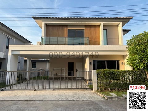 For rent: 2-story detached house, Centro Rama 2-Phutthabucha, fully furnished, ready to move in.