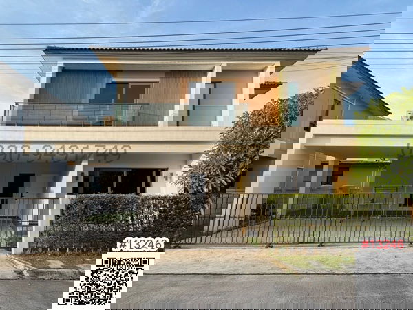 picture For rent: 2-story detached house, Centro Rama 2-Phutthabucha, fully furnished, ready to move in. - 1/13