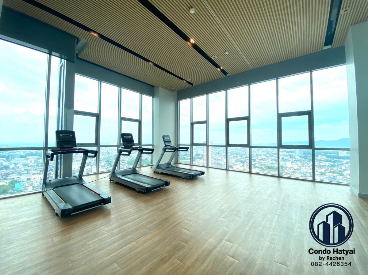 รูป ให้เช่า Escent Hatyai 1 ห้องนอน ชั้น 16 ขนาด 28 ตร.ม. ทิศเหนือ วิวขนส่ง #เฟอร์ครบ 11,000 บาท/เดือน  - รูปที่ 25/32