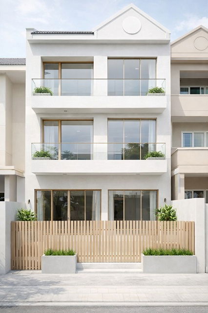 รูป BTS พระโขนง 890ม. BTSอ่อนนุช 1กม. สุขุมวิท 50 ให้เช่าทาวน์เฮ้าส์ 3 ชั้น 20 ตร.วา. 240 ตร.ม. รร.นานาชาติ เซนต์แอนดรูส์ฯ กรุงเทพ 1.1 กม. - รูปที่ 1/8