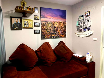 Condos for rent Sripatum University : For Rent Condo PLUM CONDO CHAENGWATTANA STATION PHASE 3 Building C, Floor 2,1 bed room, Room size 23 sqm