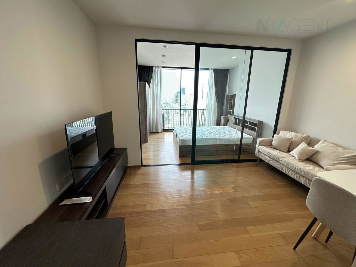 รูป ให้เช่าคอนโด โนเบิล รีโว สีลม อาคาร 1 ชั้น 19 1 ห้องนอน ขนาด 34 ตรม ใกล้ เซ็นทรัล สีลม คอมเพล็กซ์ - รูปที่ 5/8