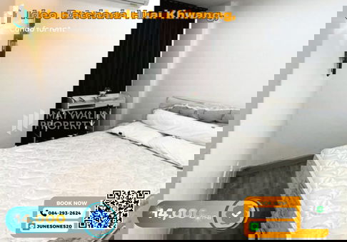 🏙 ให้เช่า Ideo Ratchada Huai Khwang  | 1 Bed 1Bath  35 ตร.ม. | 14,000 บาท 📲 Line ID: 0842932624/Junesone520