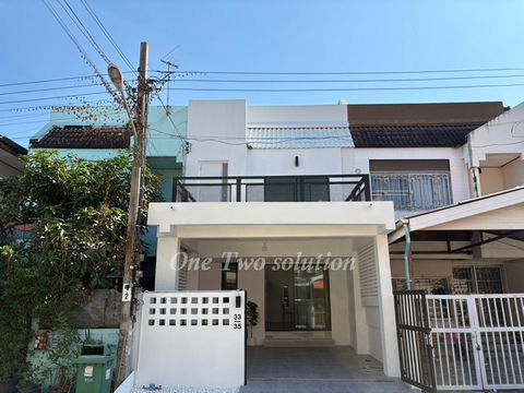 ทาวน์เฮาส์ โครงการหมู่บ้านร่มรื่นวิลล์ 4 รัตนาธิเบศร์ ซอยวัดมะเดื่อ