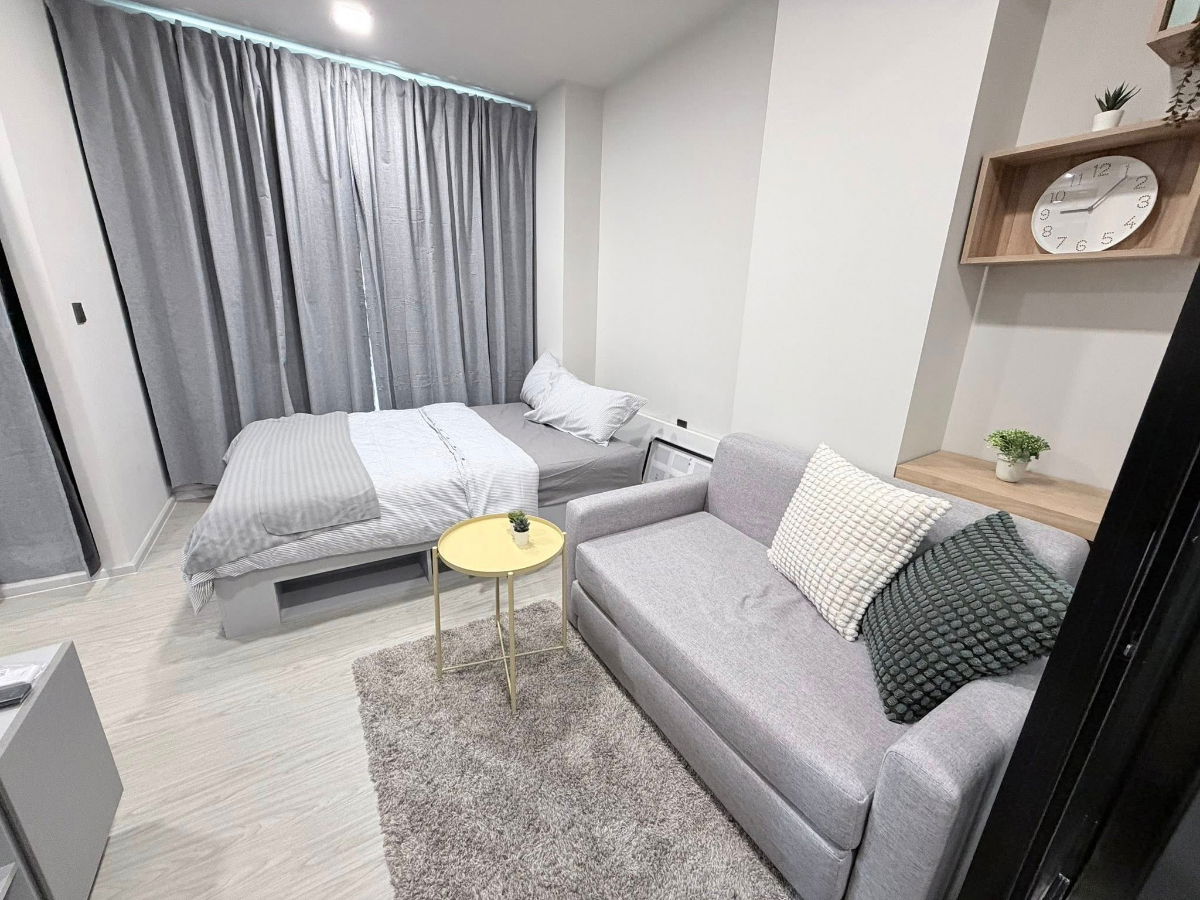 รูป 🔥 ให้เช่า ราคาดี 🔥 เคฟ ป๊อบ ศาลายา 1ห้องนอน แต่งสวย วิวสระ พร้อมเข้าอยู่ | GEN 064-104-4662 - รูปที่ 3/9